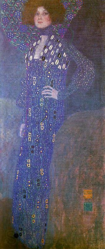 Gustav Klimt portratt av emilie floge Germany oil painting art